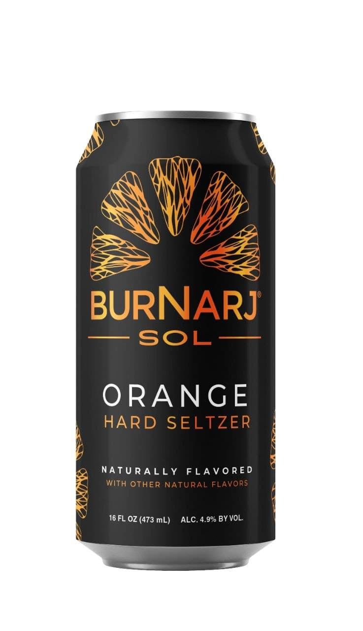 BurNarj Sol Orange Hard Seltzer 16 fl oz can